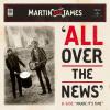 cover Martin and James - All over the news